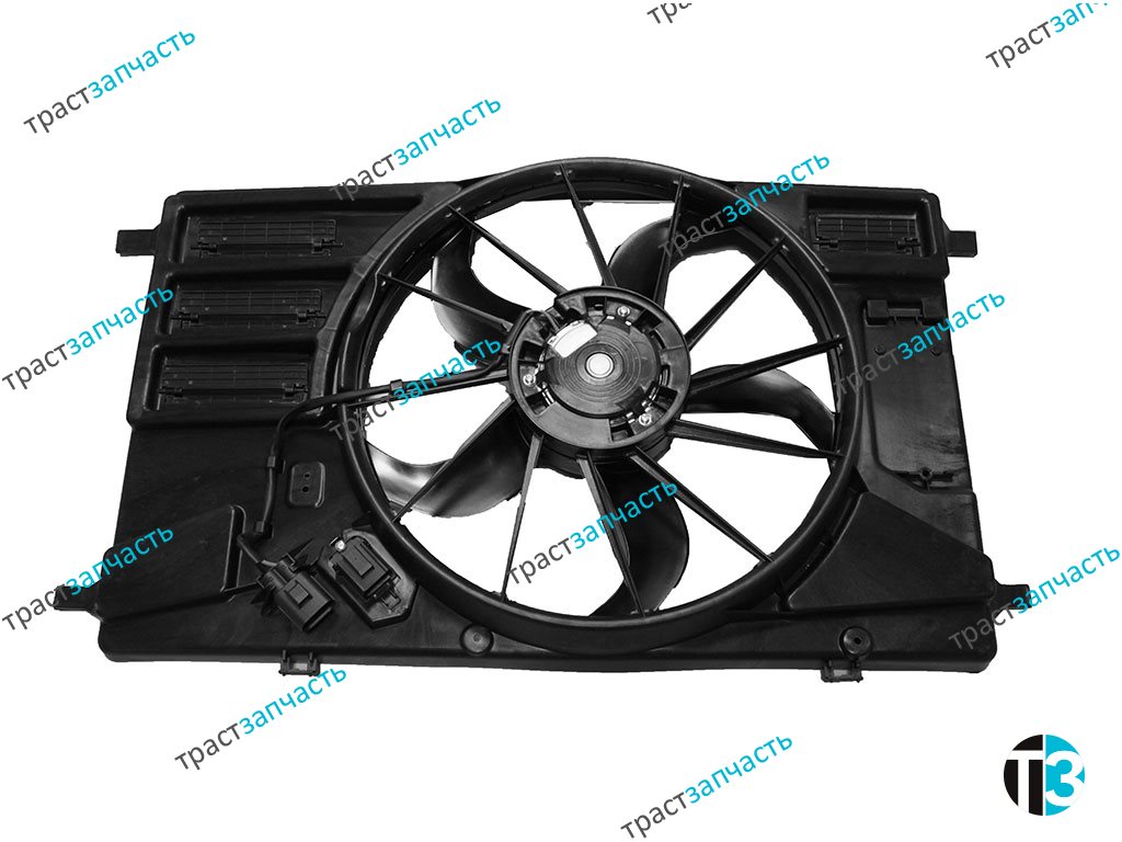 Вентилятор в сборе с мотором TR > 14 >19 FWD BK218C607DA/2192892/1933657/1771534 KALE