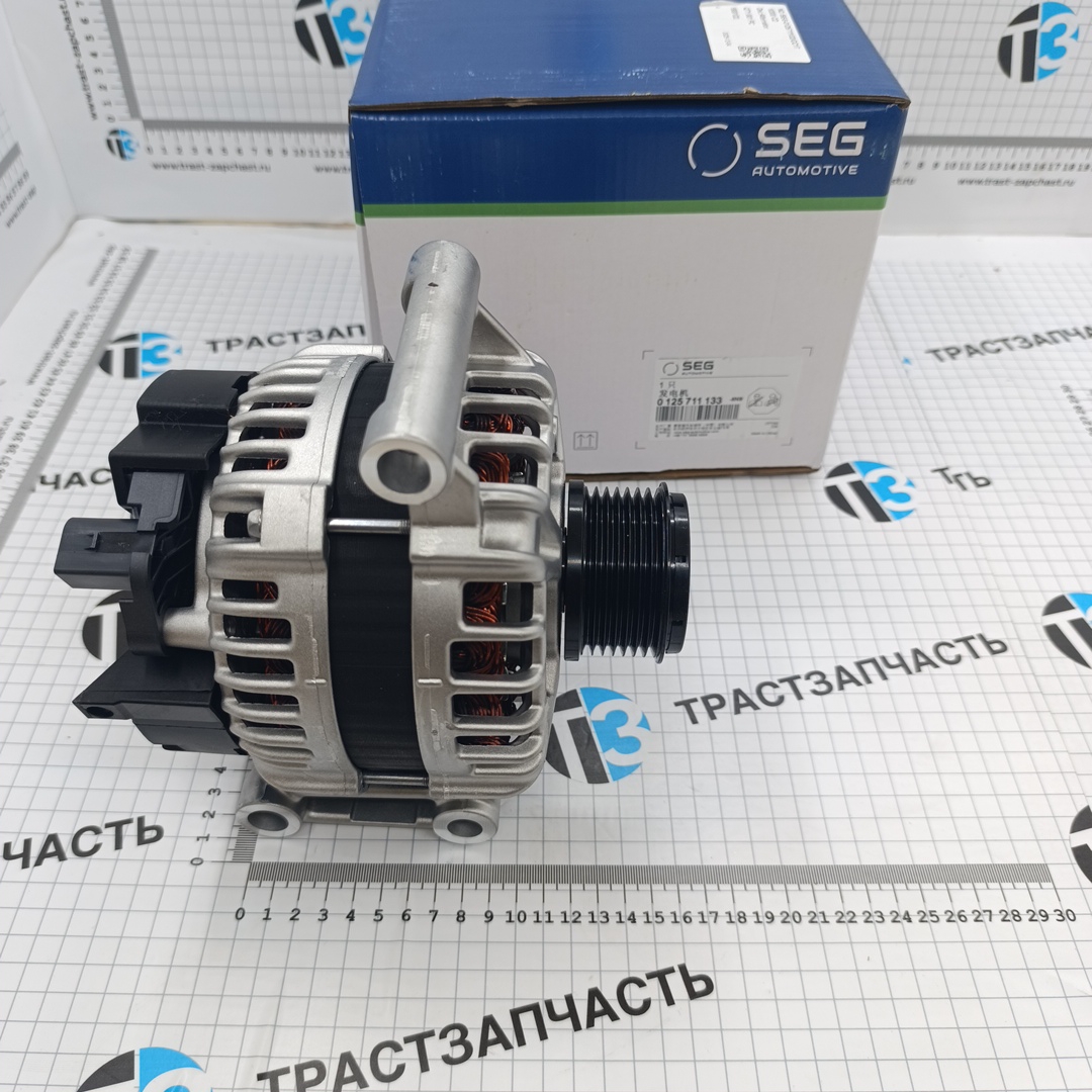 Генератор (ЕВРО 5) 150А 7PK RWD (зад. привод ) CC1T10300CC/2545289/1800123/1874995 SEG=BOSCH - Миниатюра товара 5