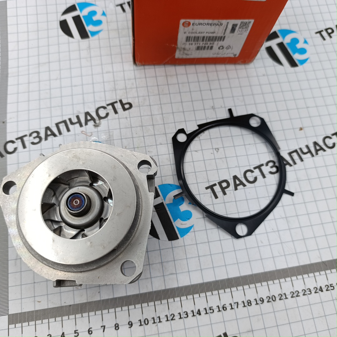 Насос водяной Fiat Ducato 2.2 (ЕВРО 6, с 2021-2023г.) 46351365 EUROREPAR - Миниатюра товара 1