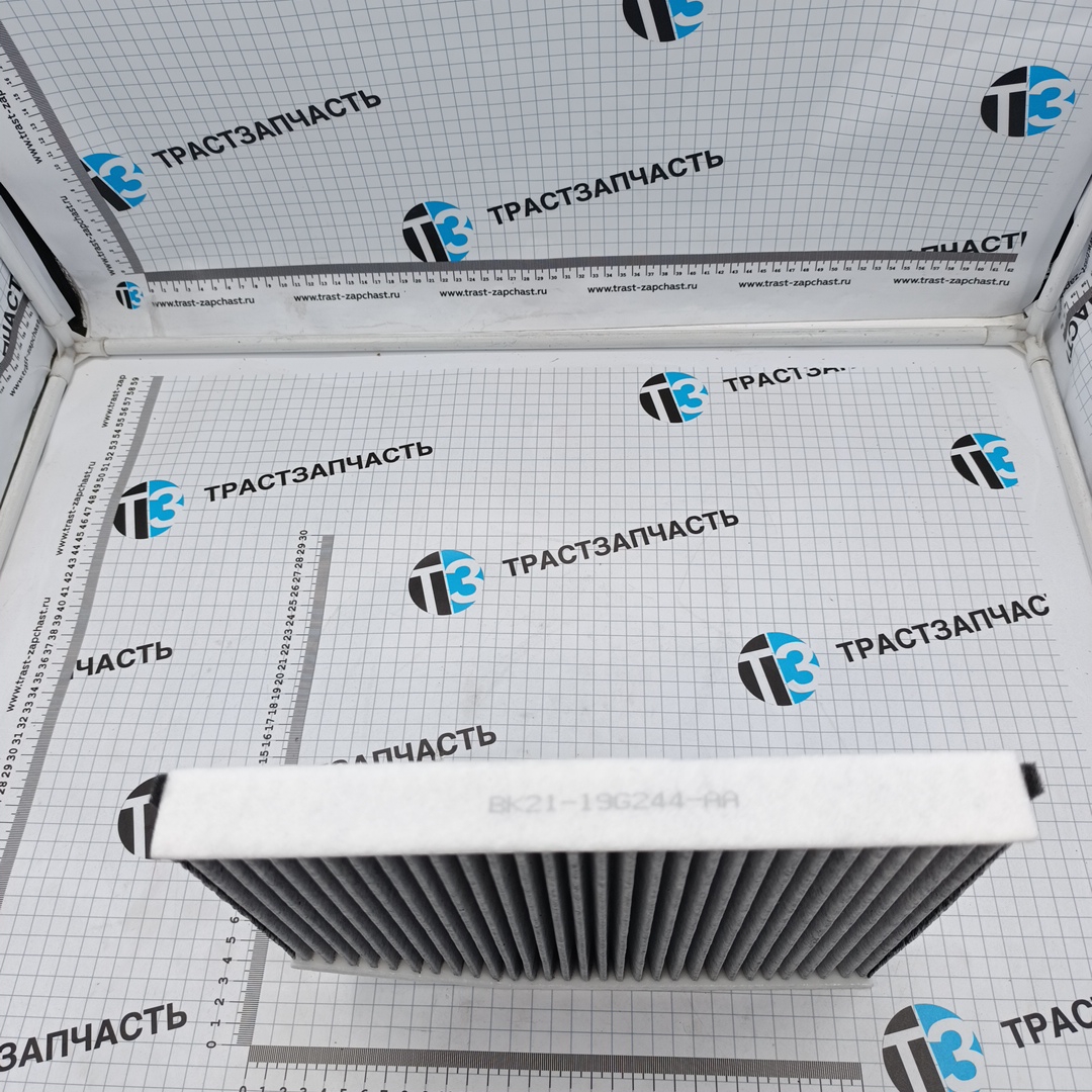 Фильтр салона Cust 12-,Tr 14- (угольный) BK2119G244AB/1812679/1839688 ТЗ (ТрастЗапчасть) - Миниатюра товара 2
