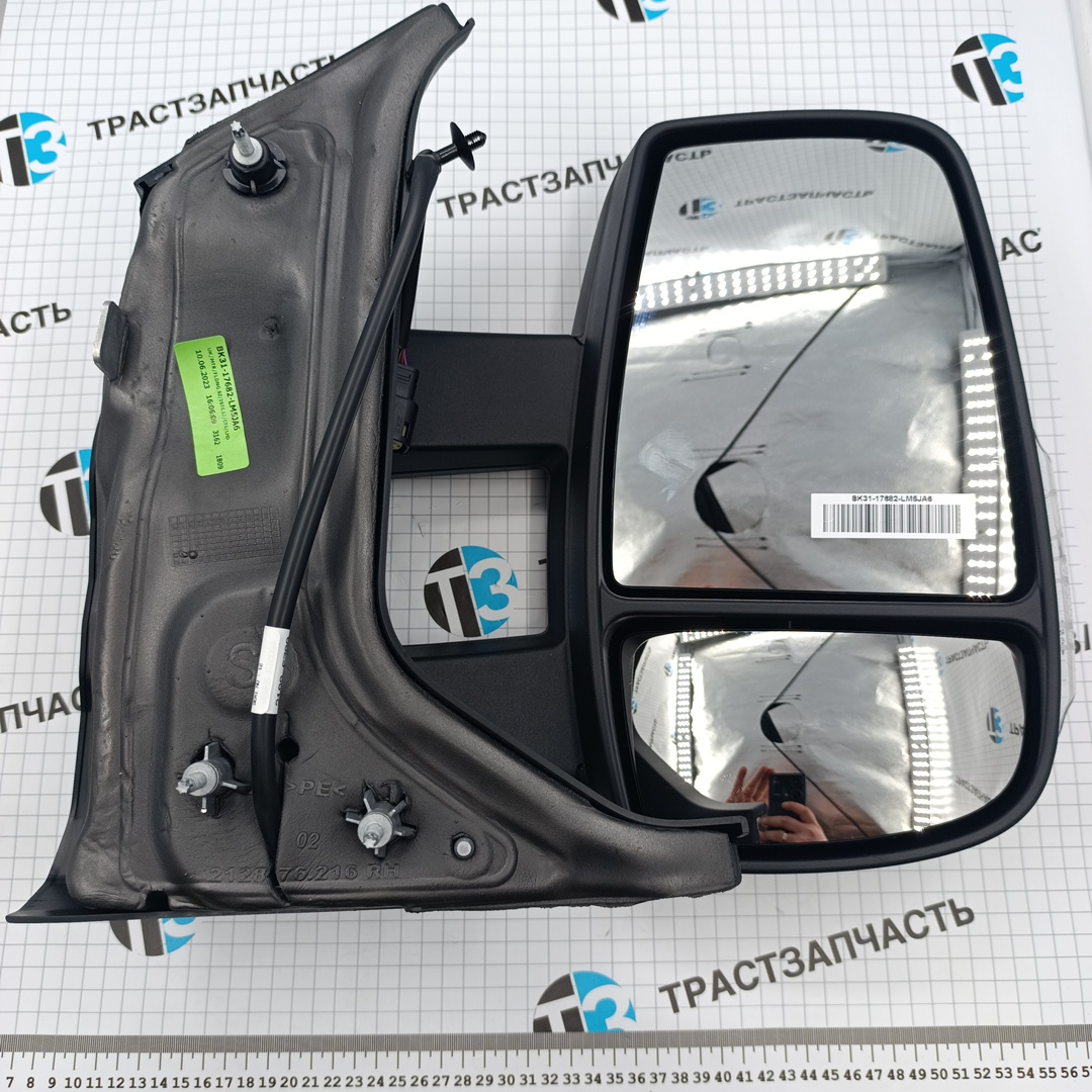 Зеркало Ford Transit TR > 14 (пасс.сторона, длин.рычаг, прозрачный повторитель) FORD OTOCAH - Миниатюра товара 1