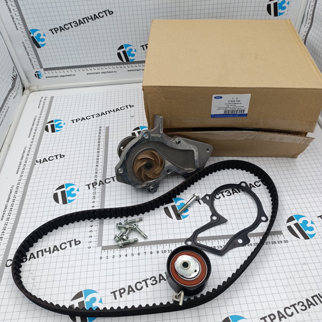 Комплект ГРМ+Помпа Focus II, Fusion, Mondeo IV, 5M5Q8B596AB/2302744/1780142 OTOCAH - Миниатюра товара 1