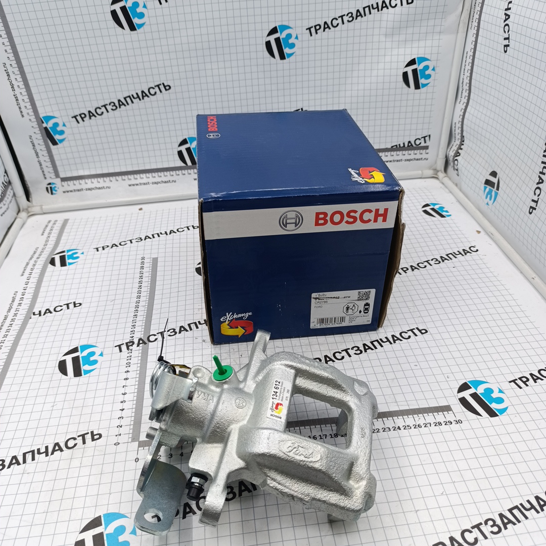 Суппорт тормозной задний левый TR > 14 FWD R15 1843326/2332687/1768155 BOSCH EUROPE - Миниатюра товара 1
