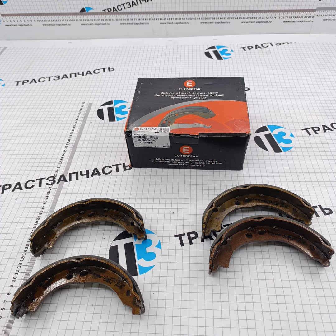 Тормозные колодки ручника Ducato, Boxer 06г(Без пружин)(4241.N5) EUROREPAR