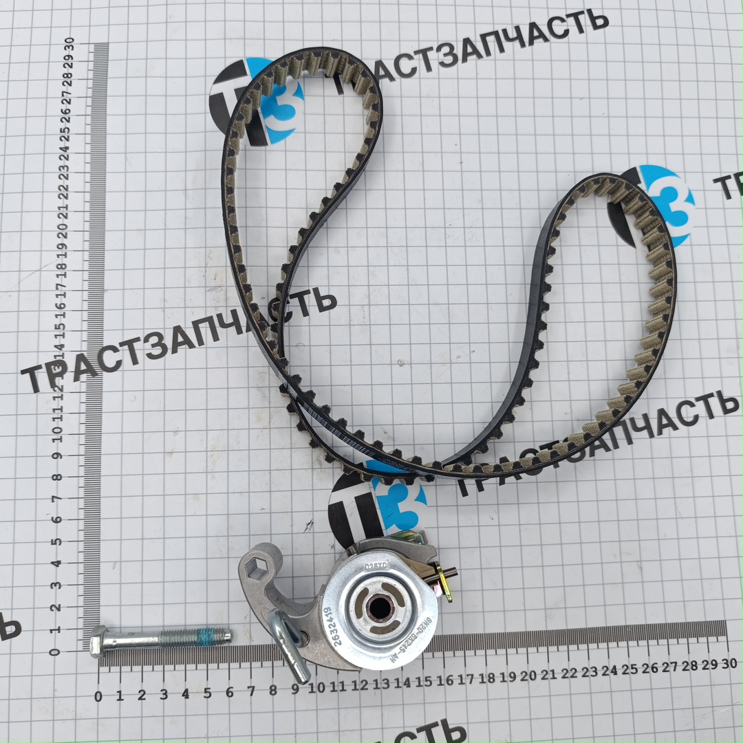 Комплект ГРМ Ford Custom 2.0 2012- (ремень+ролик) GK2Q8A615AA/2631801/2437028/2579729 OTOCAH - Миниатюра товара 2