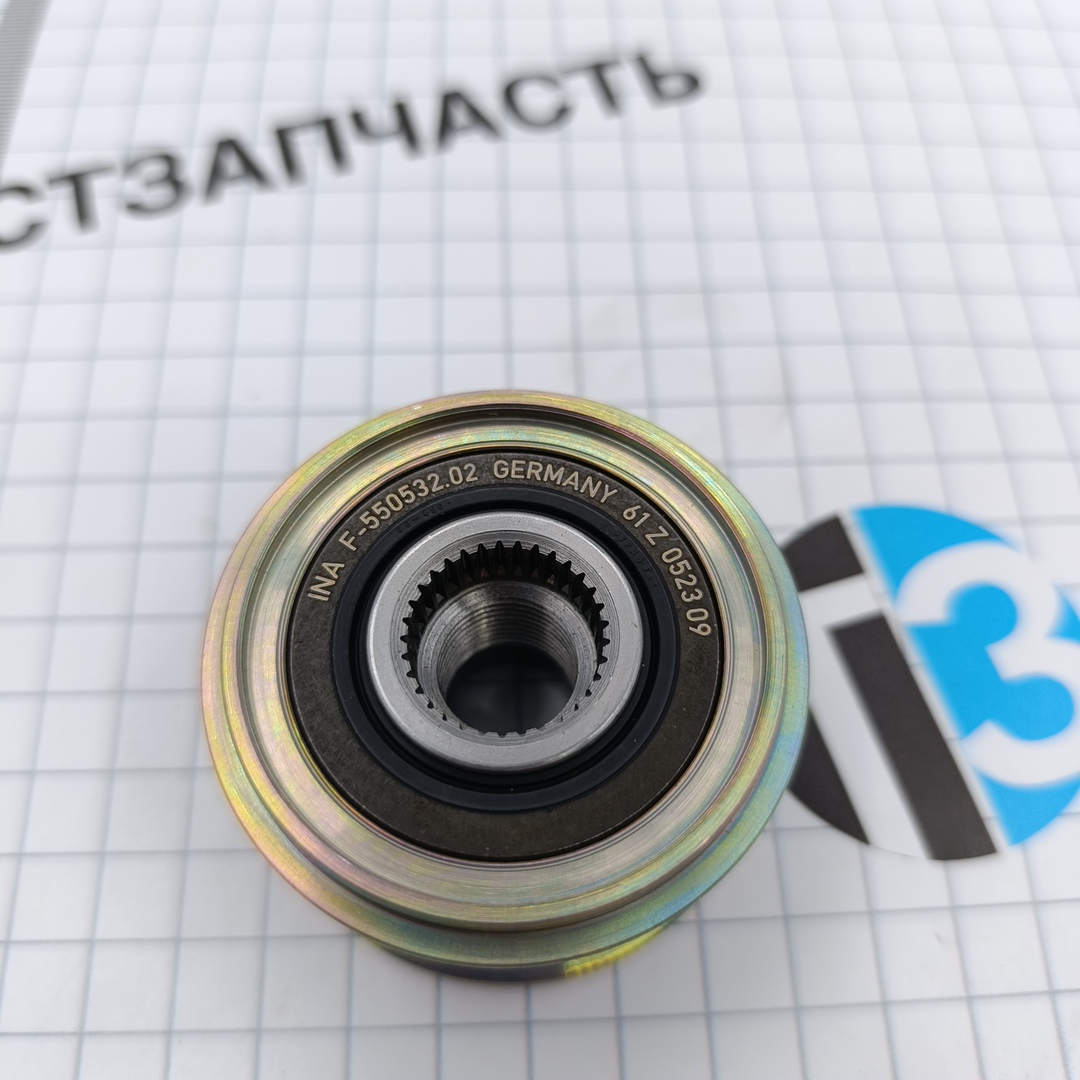 Шкив генератора Iveco Daily 3.0 504088796/535010310 INA EUROPE - Миниатюра товара 5
