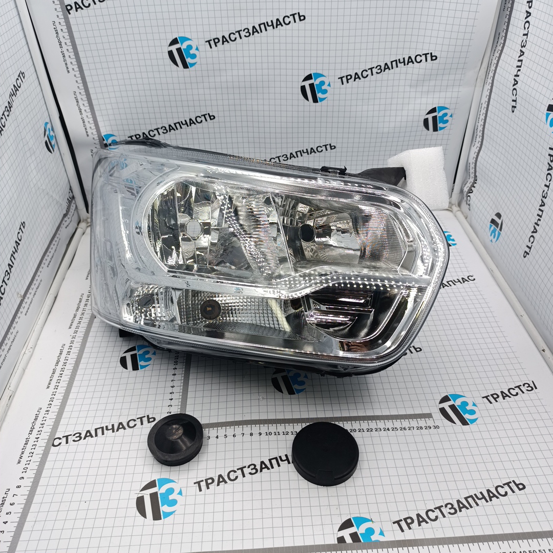 Фара Ford Transit TR > 14 ТЗ Хром рамка (пассаж.сторона) ATY