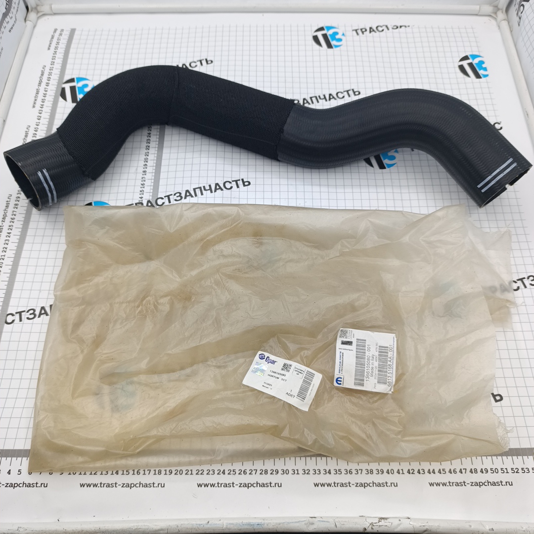 Патрубок интеркулера Fiat Ducato 2.3/ 250-290 кузов/ ПРАВЫЙ, Верхний/ 1366817080 ORG EUROPE