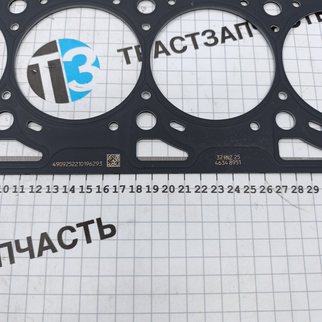 Прокладка ГБЦ Fiat Ducato 2.2 (ЕВРО 6, с 2021-2023г.) (1 отверст.1.05mm) 46348951 ORG FIAT - Миниатюра товара 3