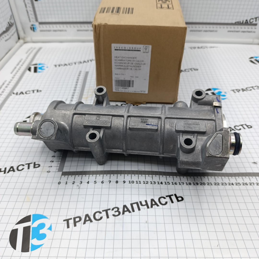 Теплообменник EGR (самовар) Iveco Daily 3.0 ( клапану егр 504121701) IVECO - Миниатюра товара 1