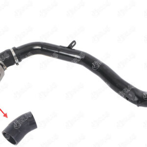 Патрубок интеркулера Fiat Ducato 250 кузов 3.0 (перед фильтром) 1369757080/1607404780/0382QP