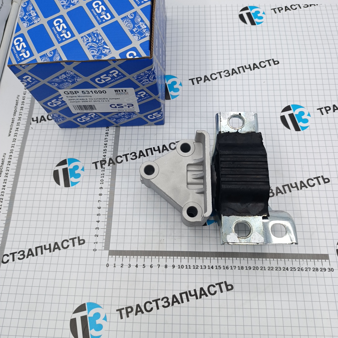 Опора ДВС правая Fiat Ducato 2.3 (250-290) 1363376080/1343241080/1358087080 GSP - Миниатюра товара 3