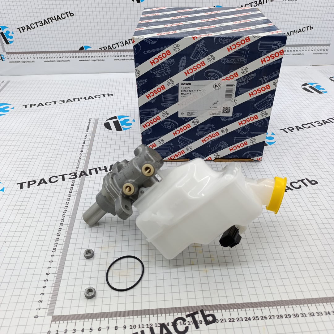 Главный тормозной цилиндр Ford ТЗ TR > 06 с бачком 6C112K478BD/1573041/1756265 BOSCH EUROPE - Миниатюра товара 1