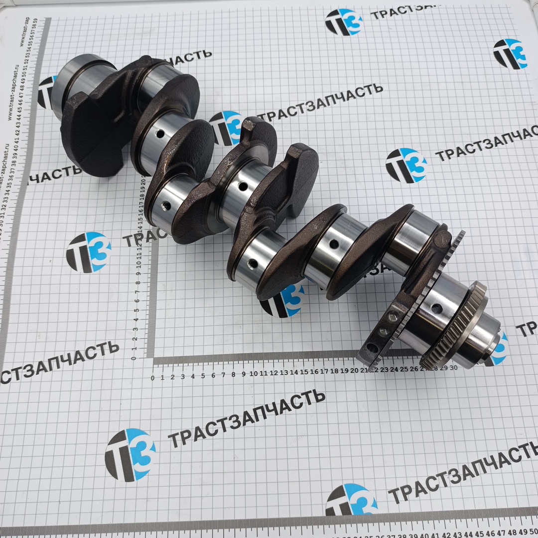 Коленвал Fiat Dukato 2,3 (244-250) евро 3-4 504017281/5801486982/504049281 ТЗ OEM + шест.счит.об - Миниатюра товара 1