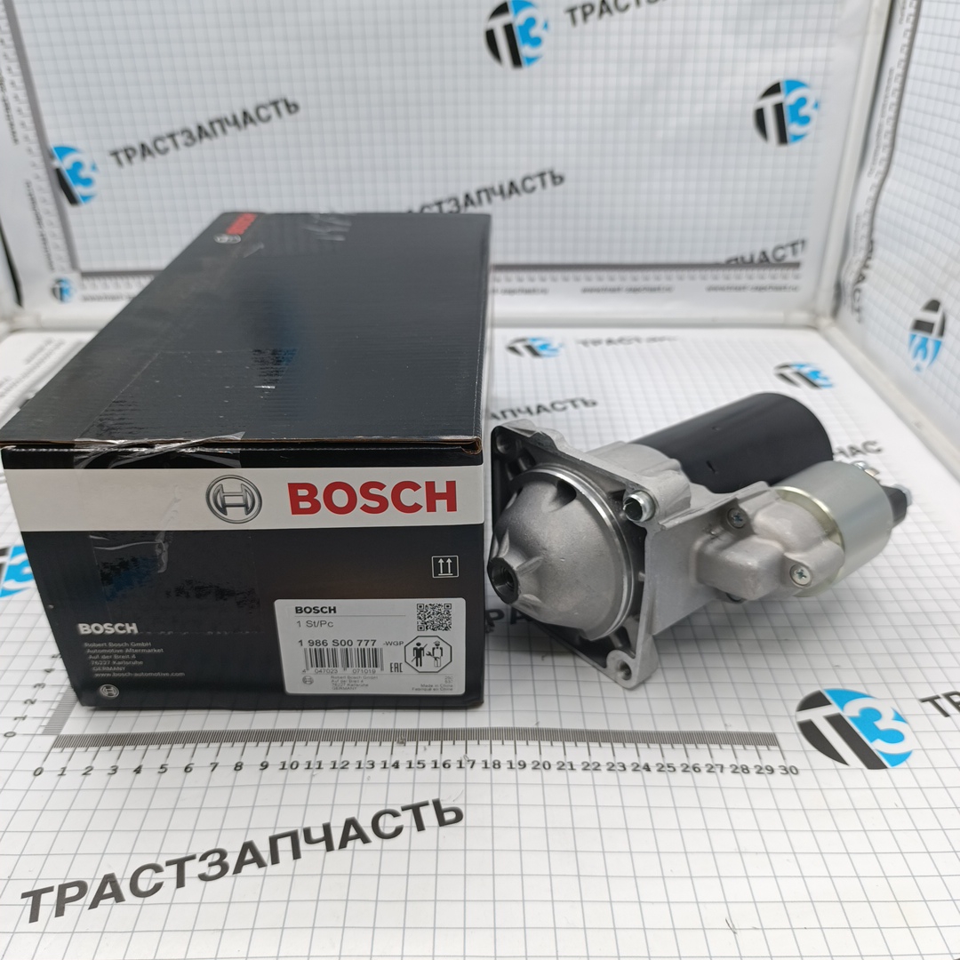 Стартер Fiat Ducato 2.3 (244-250-290 кузов) 51832949/71794785/51832949 BOSCH EUROPE - Миниатюра товара 1