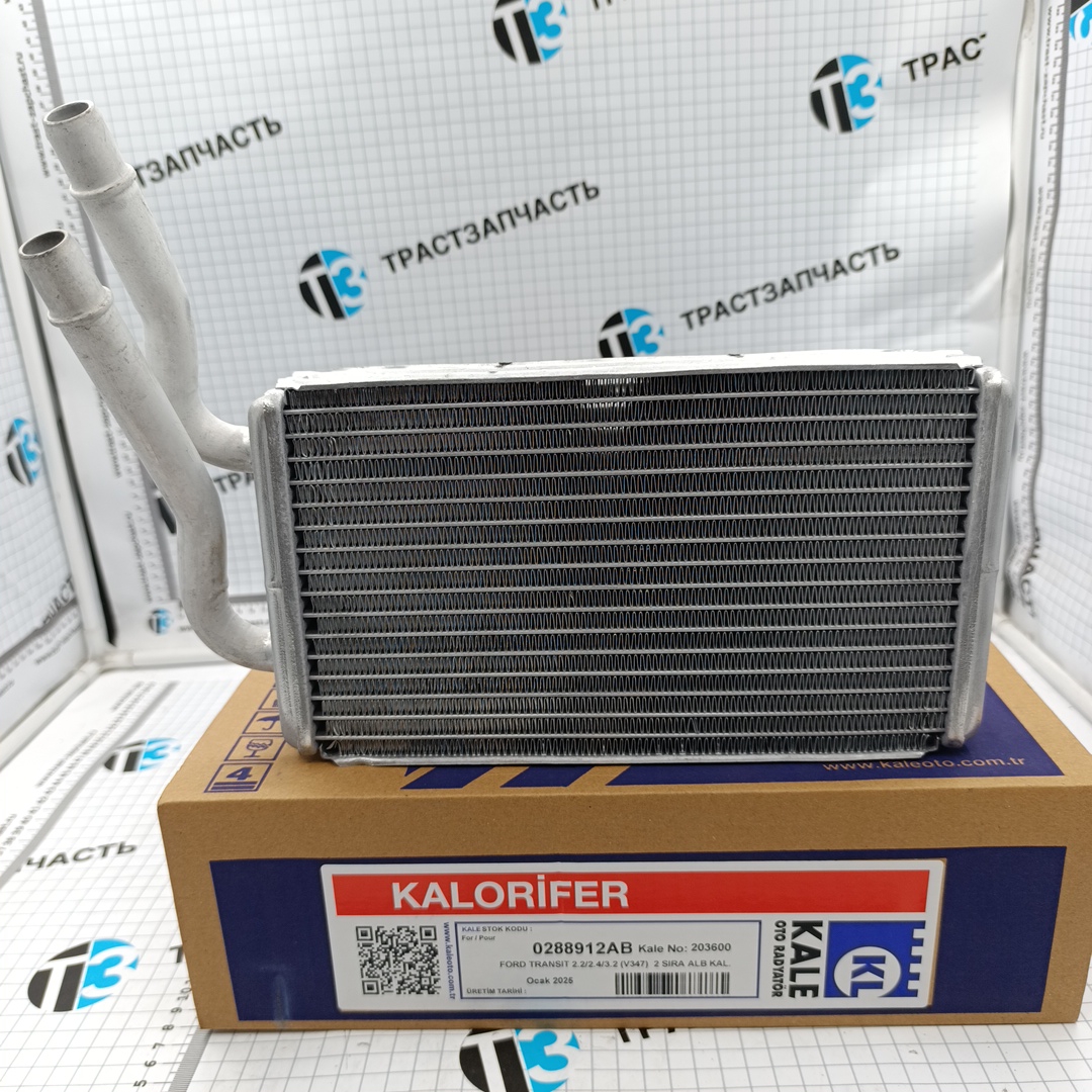Радиатор печки TR > 06 -14 6C1H18476A1B/T178422/1350118 (-AC , 2.2/2.4 без кондиц. d18) KALE - Миниатюра товара 1