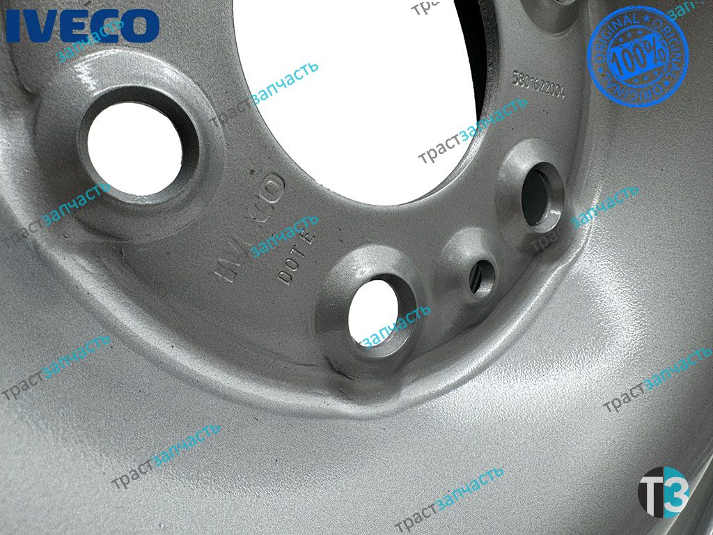 Диск колесный Iveco Daily 35S13 M.Y 2016 ORG IVECO - Миниатюра товара 3