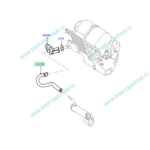 Шланг печки Ford Transit 2.2 / зад.привод/ с 11-14г./ впускной/ 1750258/CC1118K579AC OTOCAH