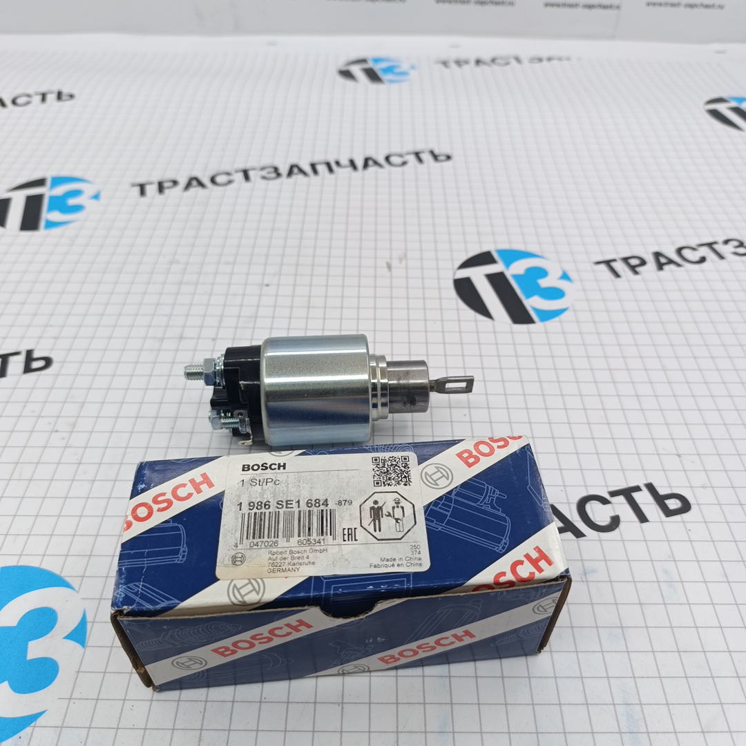 Реле втягивающее стартера Fiat Ducato 2.3 (старый номер 2339305033 ) BOSCH EUROPE - Миниатюра товара 1