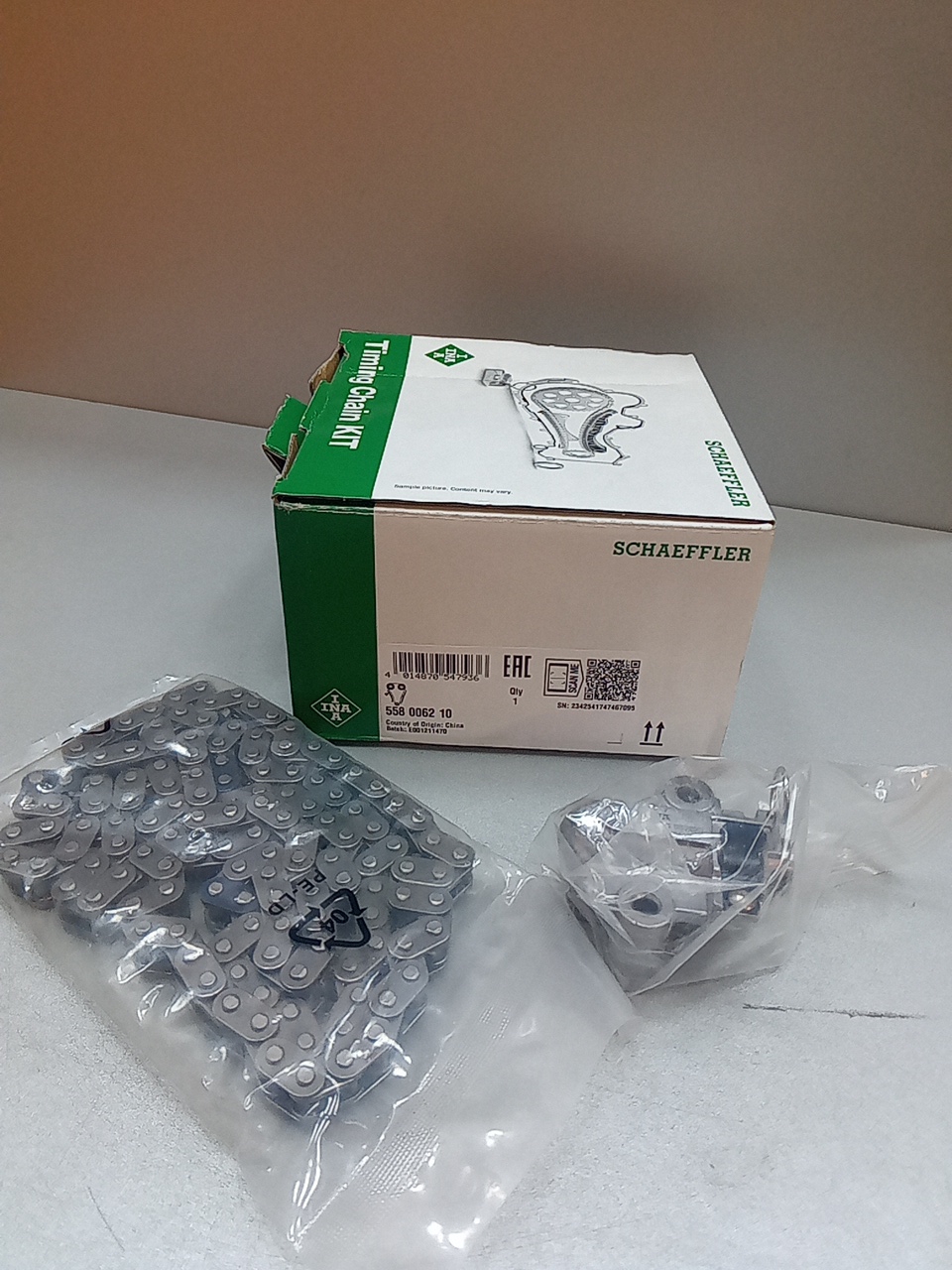 Комплект ГРМ Ford ТЗ 2.2-2.4 RWD (цепь, гидро-ль) KTBK3Q6M000A1AN/T199207 INA EUROPE - Миниатюра товара 1