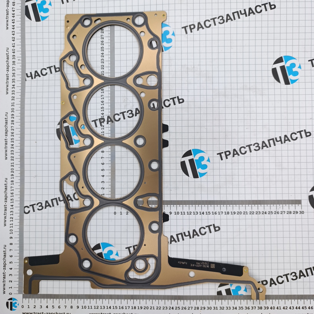 Прокладка ГБЦ 2.2-2.3 155 Ford ТЗ RWD (1зуб 1.1 мм) BK3Q6051A1C/1776498 JMC - Миниатюра товара 2