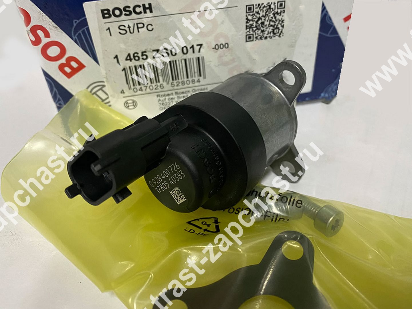 Клапан ТНВД Fiat Ducato/Iveco Daily 2.3 (Евро 3-4) 1465ZS0017/928400726 BOSCH EUROPE