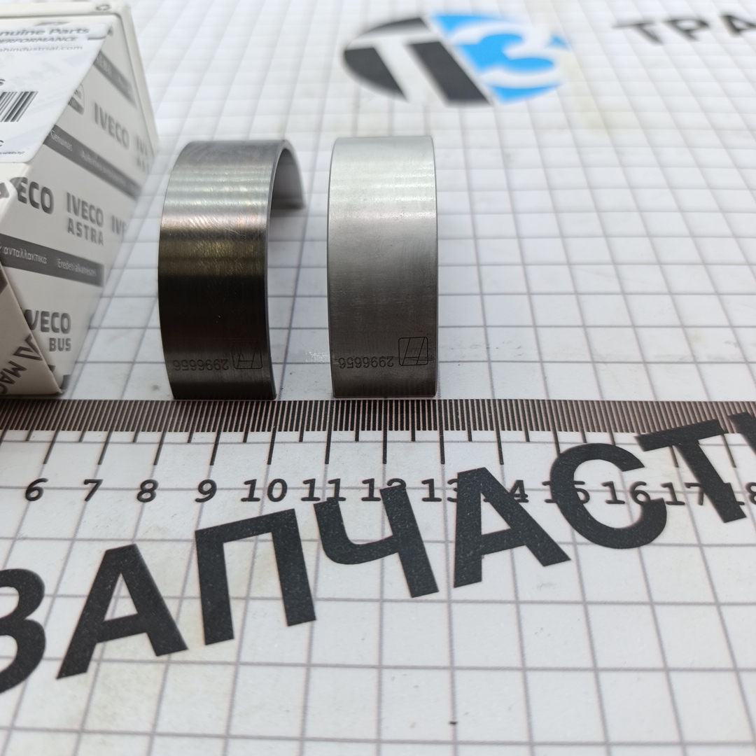 Вкладыш шатунный 2.3 STD (узкие) (Евро 3-4) (комплект на один шатун) 500054850/5801489336 ORG IVECO - Миниатюра товара 2