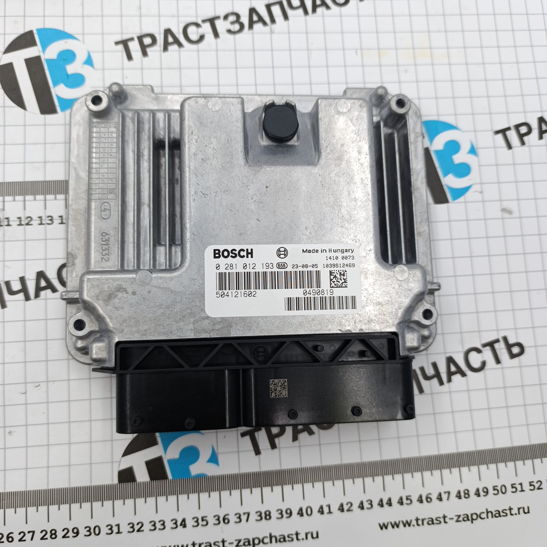 Блок управления двигателем Iveco Daily 2.3-3.0 (с 2005-2011г.) 504121602/0281012193 ORG IVECO - Миниатюра товара 2