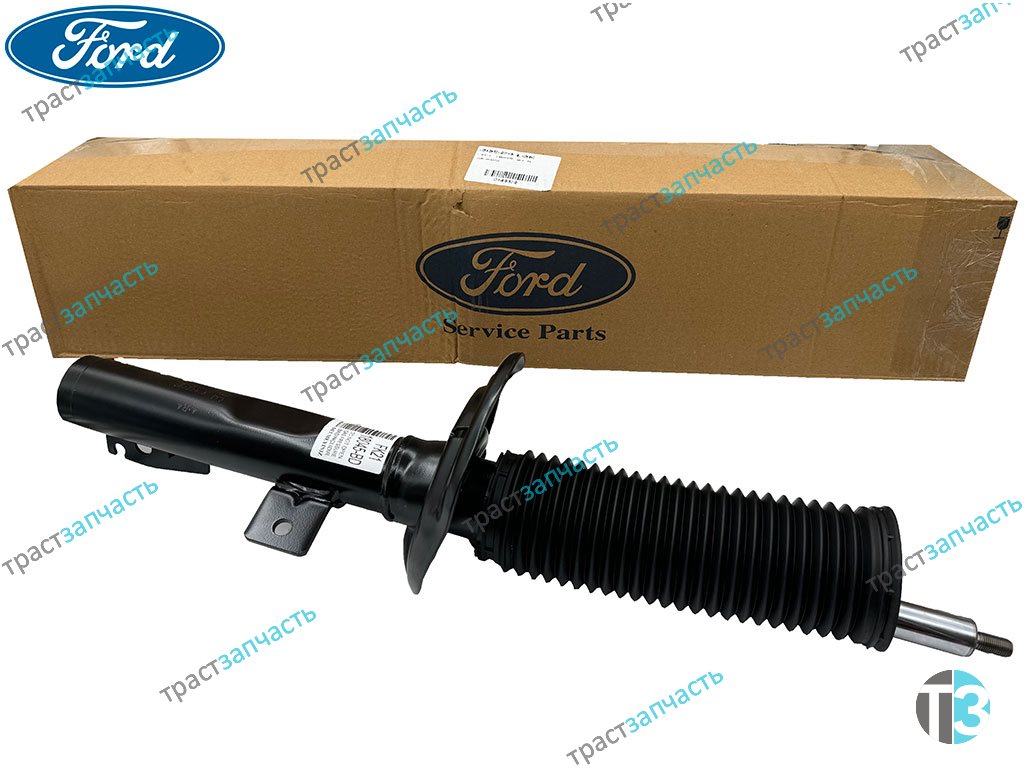 Амортизатор передний TR > 14 (перед.привод R15/R16) L-255mm (ORIGINAL FORD) + ( отбойник )
