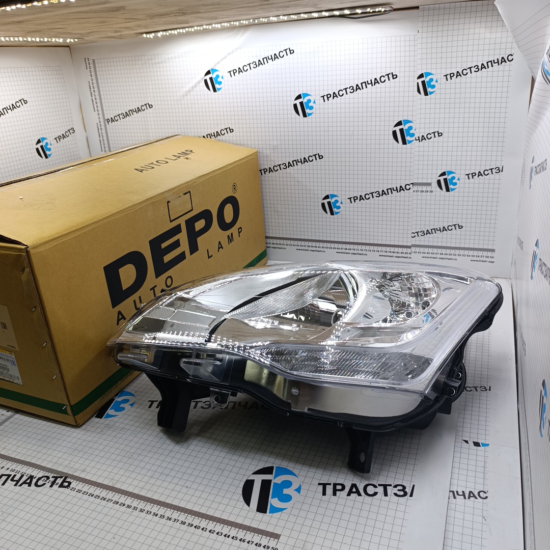 Фара Peugeot Partner (левая) 6208K6 DEPO - Миниатюра товара 1