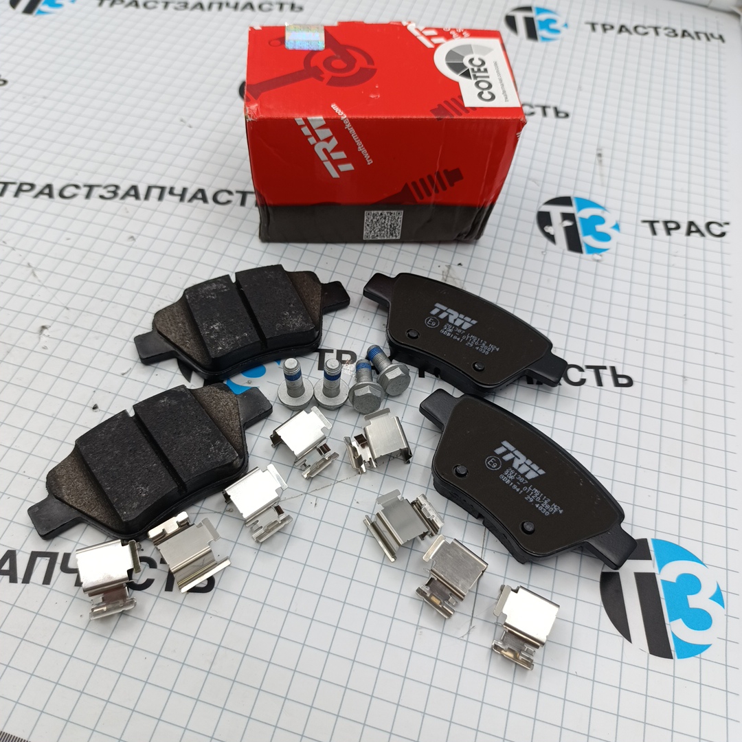 Тормозные колодки задние VAG 03- TRW - Миниатюра товара 1
