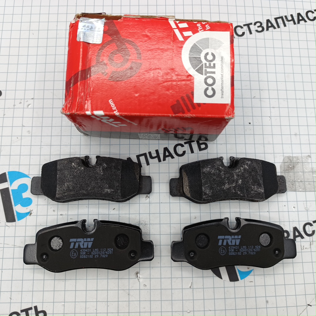 Тормозные колодки задние MB Vito (447) 2014> TRW - Миниатюра товара 1