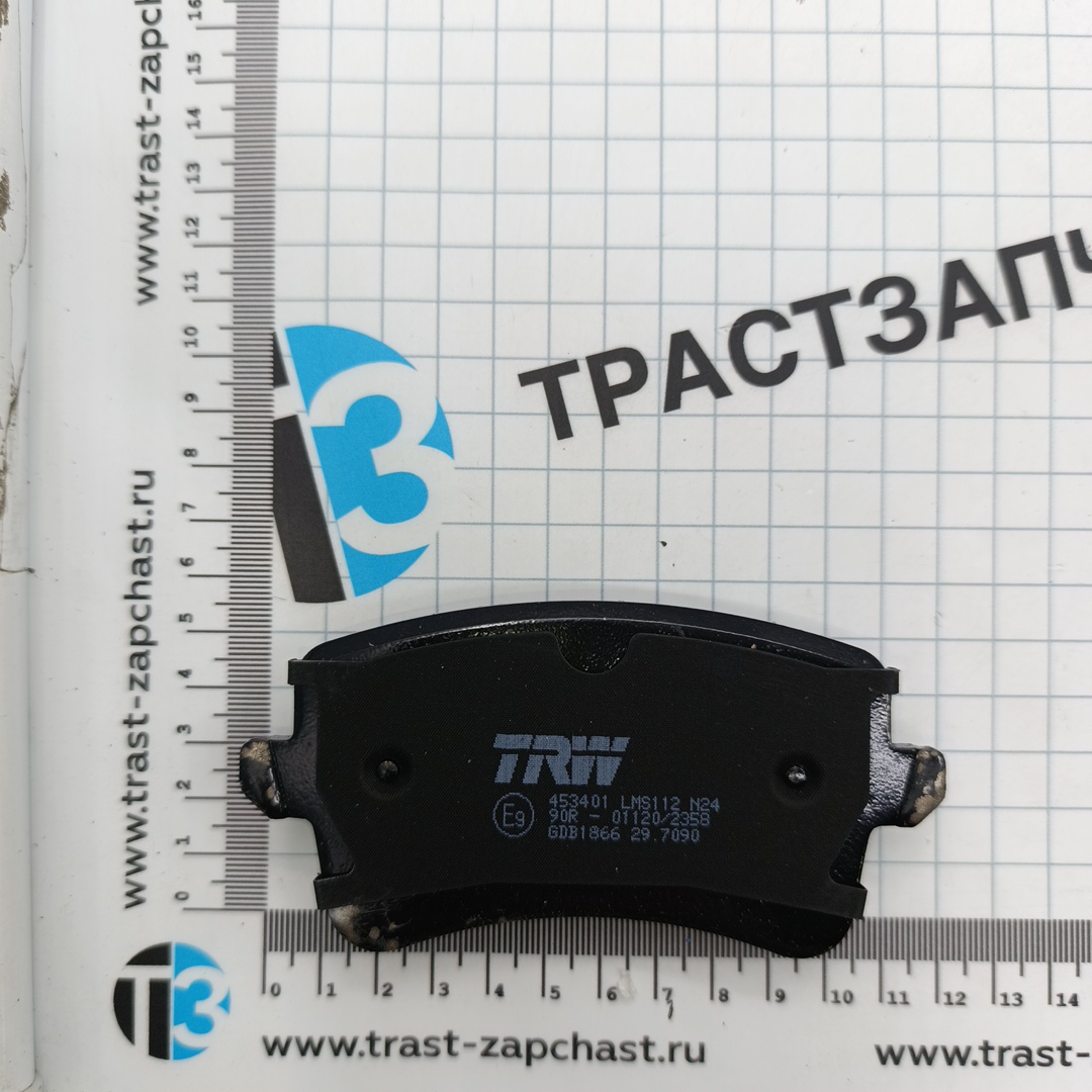 Тормозные колодки задние VAG Audi RS4/RS5 (с 2012-2015) , A6 (C7), A7 Sportback (с 2011-2018г.) TRW - Миниатюра товара 3