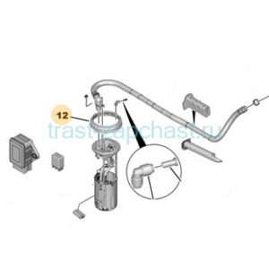 Гайка крепления насоса в топл. баке (гайка) FIAT/PSA 250 504148878/153138/46523405 ORG PSA