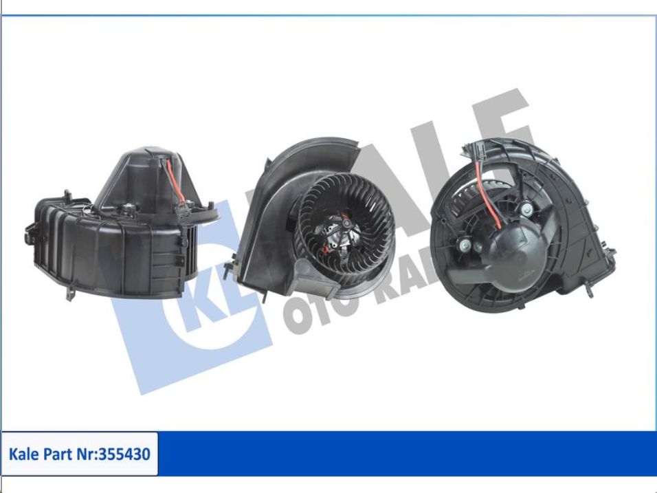 Мотор печки BMW X5 (F15/F85), X6 (F16/F86) (KALE) 64119291177 - Миниатюра товара 1