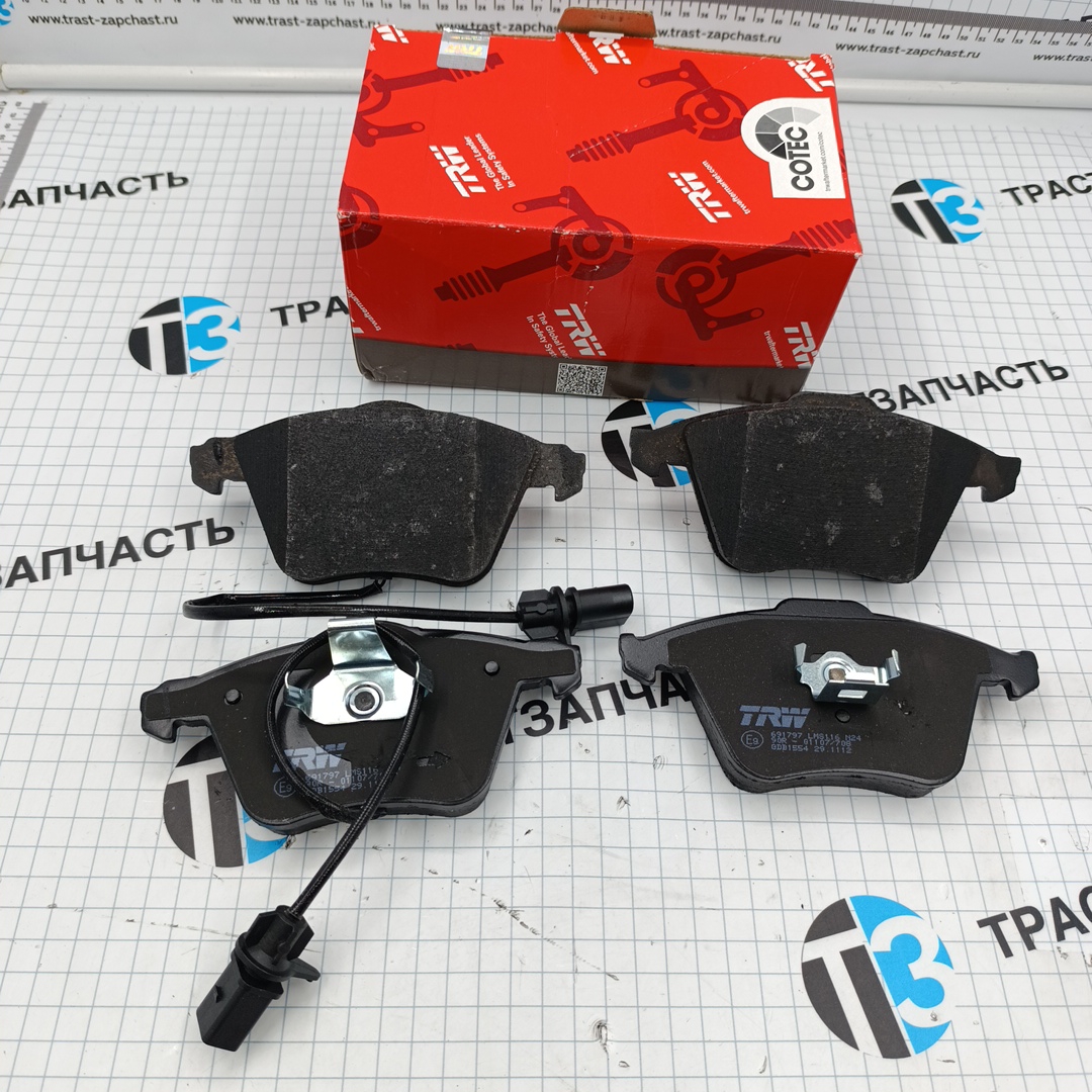 Тормозные колодки передние VAG Audi A4(B7), A6 (С6) TRW - Миниатюра товара 1