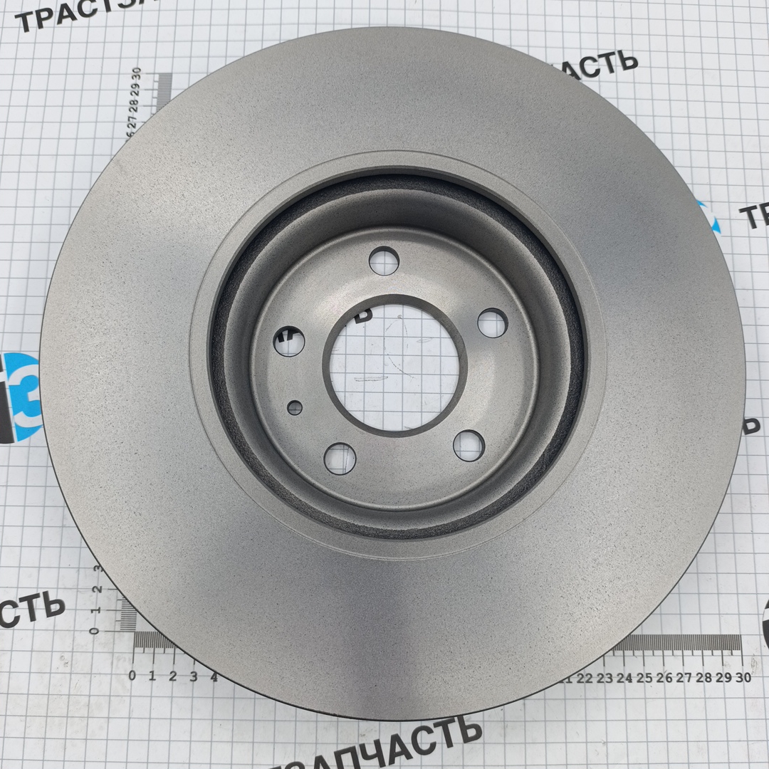 Диск тормозной передний VAG Audi A4(B8), A5(8T3), A6(C7), Q5(8RB) 8R0615301G/8R0615301F BREMBO - Миниатюра товара 3