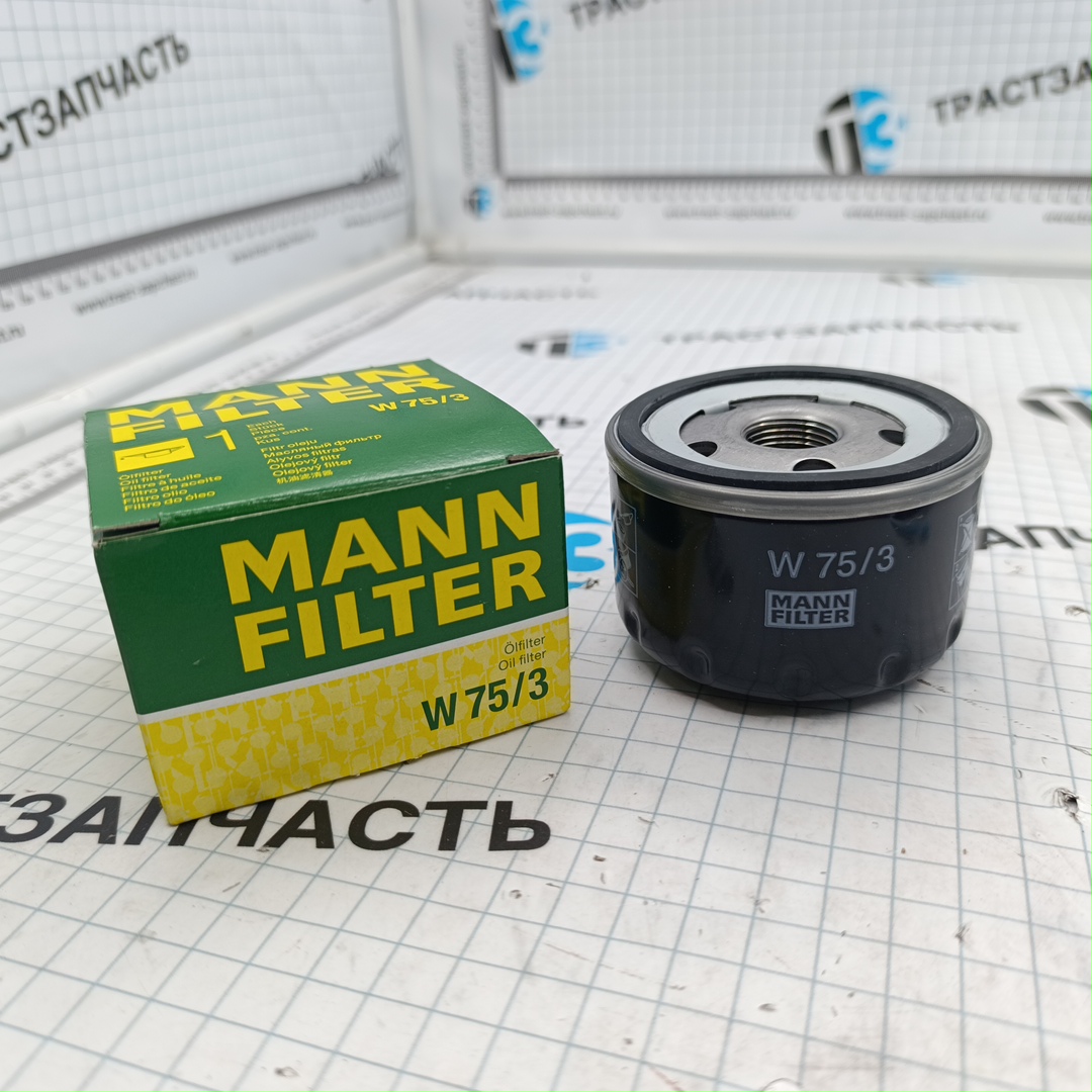 Фильтр масляный LADA Largus K7M MANN EUROPE - Миниатюра товара 1