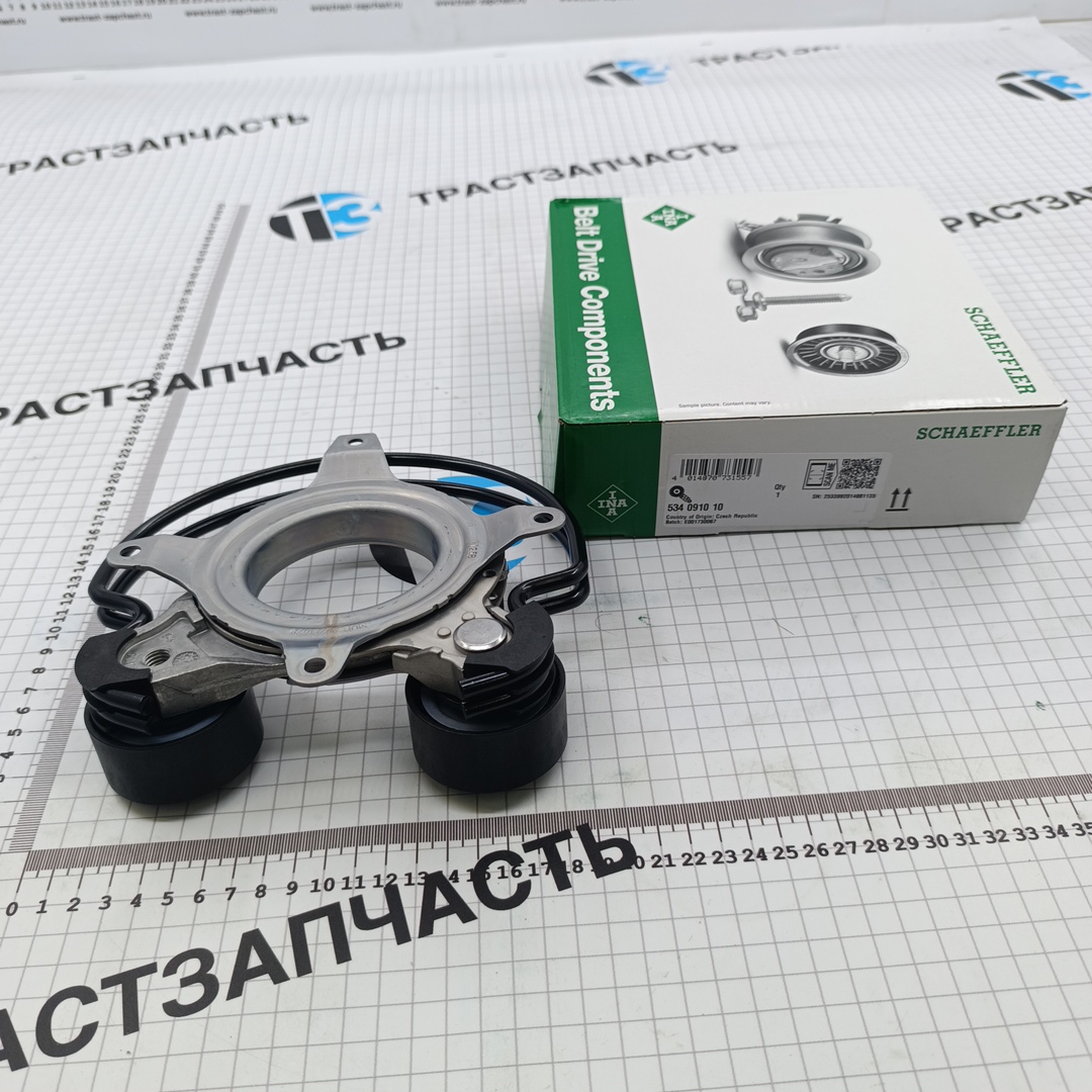 Ролик генератора VAG Audi A4(B9),Seat,Skoda,Volkswagen (натяжной) 2.0 TFSI (c 2017г.) INA - Миниатюра товара 1