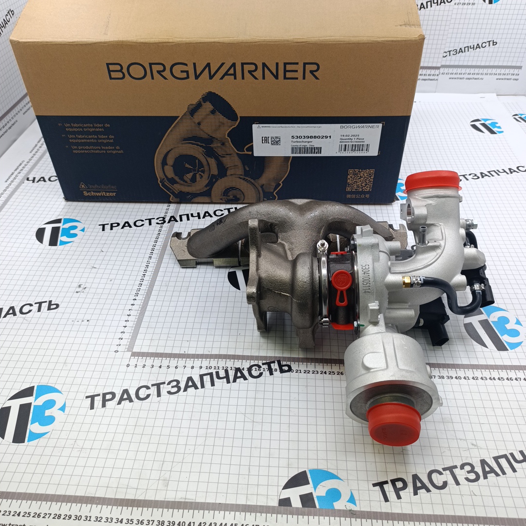 Турбокомпрессор VAG Audi A4 (B8), A5 (8T3), A6 (C7) 2.0 TFSI (GEN 2) BorgWarner - Миниатюра товара 1