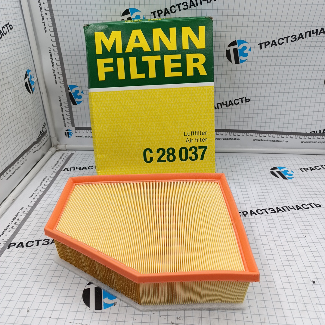 Фильтр воздушный BMW (двигат. B46/B47/B57/B58) 13718691835/C28037 (ORIGINAL MANN) - Миниатюра товара 1