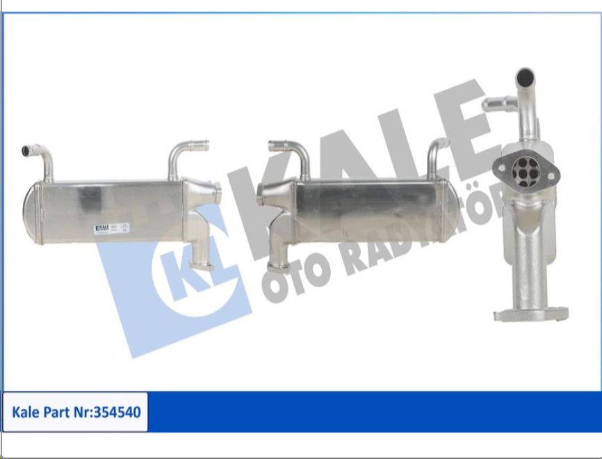 Теплообменник EGR (самовар) Volkswagen Crafter 2.0 (с 2011-2016г) KALE - Миниатюра товара 1