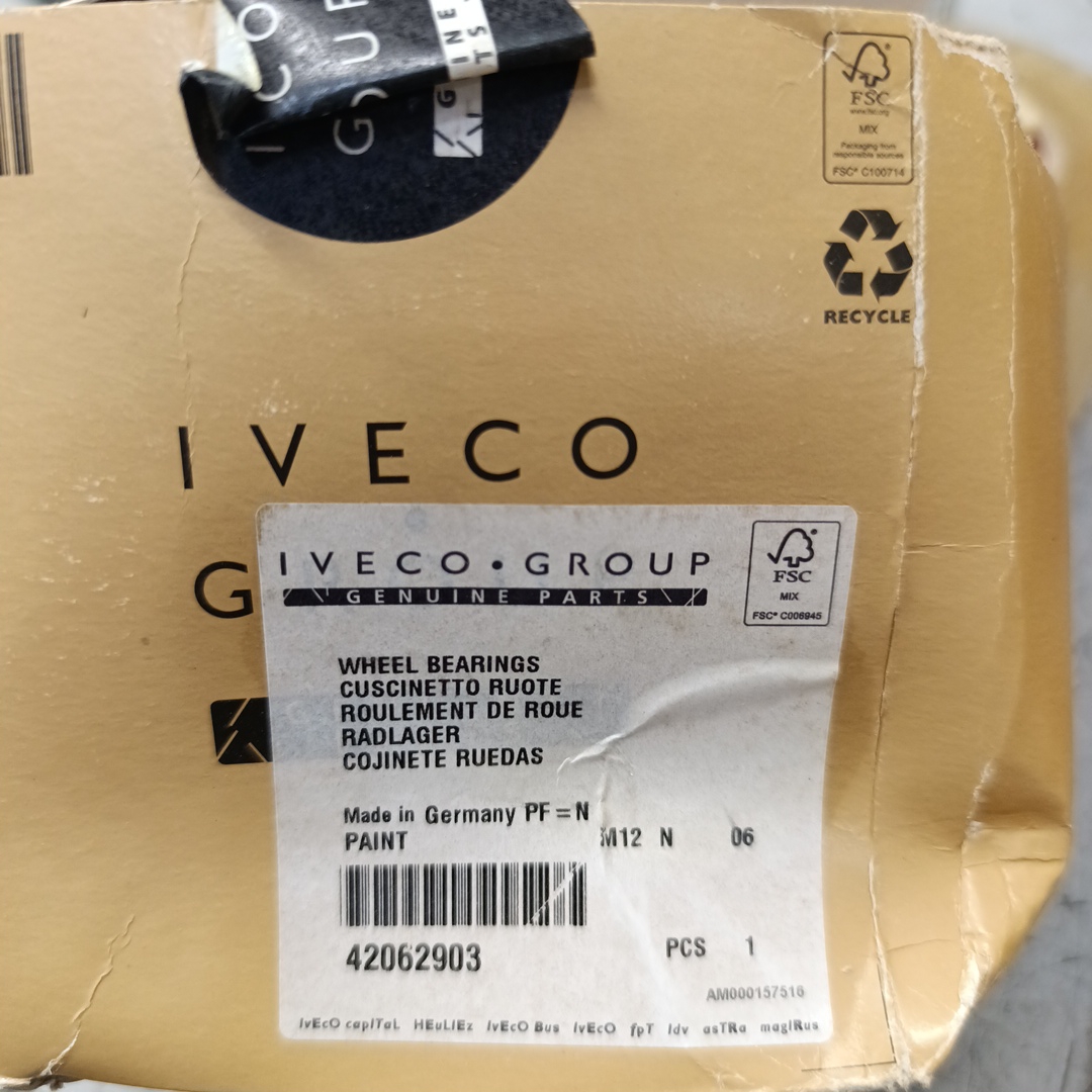 Подшипник передней ступицы Iveco Trakker/EuroCargo ORG IVECO - Миниатюра товара 5