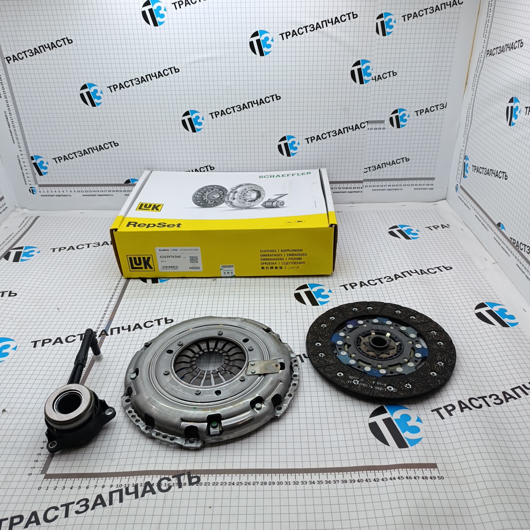 Сцепление VAG Audi, Seat, Skoda, Volkswagen 2.0 03G141015L/03L141016P TDI LUK CHINA - Миниатюра товара 2