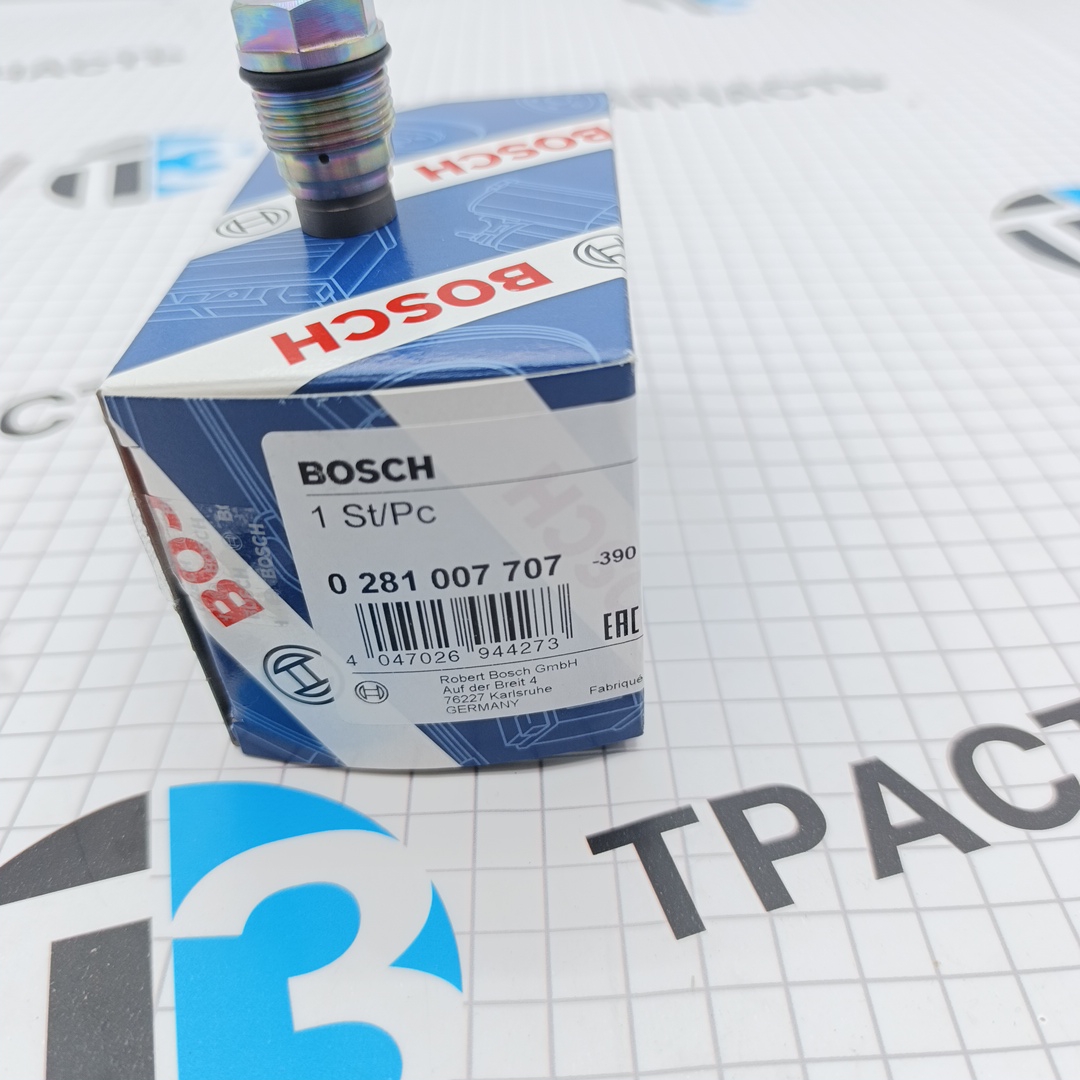 Клапан предохранительный топливной рейки Газель Next 2.8 ISF 1110010028/3974093 BOSCH - Миниатюра товара 3