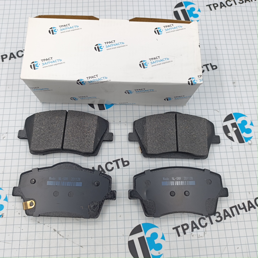 Тормозные колодки передние Geely Tugella (FY11), Volvo XC40 ТЗ (ТрастЗапчасть)