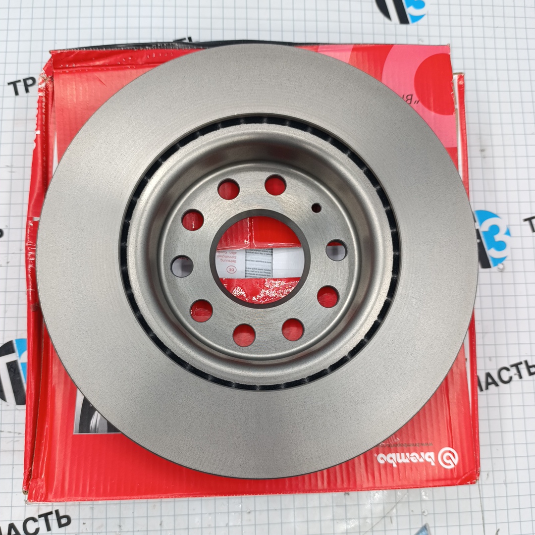 Диск тормозной передний VAG Audi, Skoda, VW (D280mm/ТН22mm) 1K0615301AC/1K0615301AQ BREMBO - Миниатюра товара 1