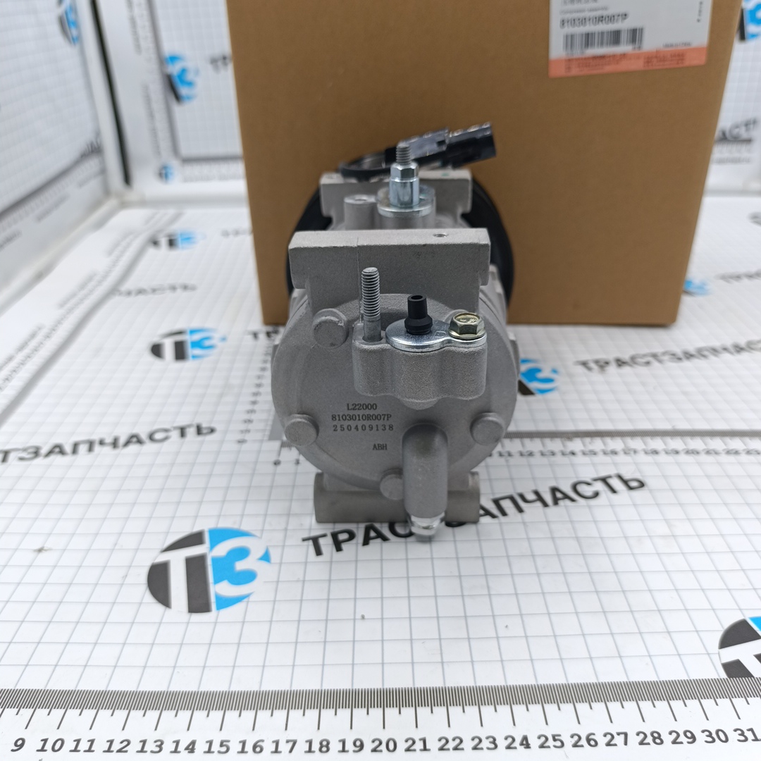 Компрессор кондиционера Sollers Atlant 2.7 (с 2025г. выпуска) 8103010R007P ORG JAC - Миниатюра товара 2