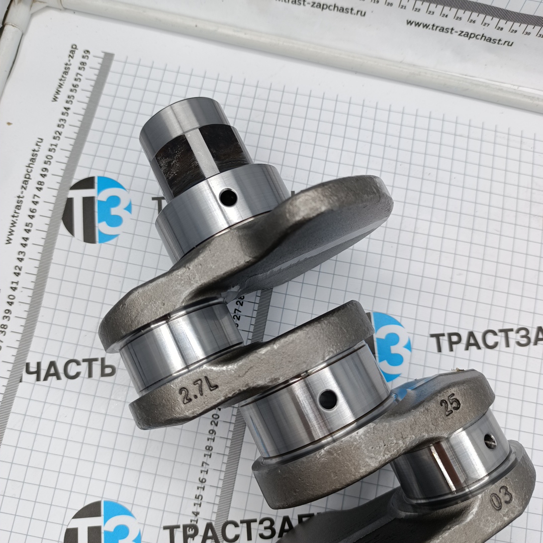 Коленвал для а/м Sollers Atlant 2.7D 149л.с (Евро 5) (двиг. HFC4DE1-1D) 1005010FE010 ТЗ (ТрастЗапчас - Миниатюра товара 6