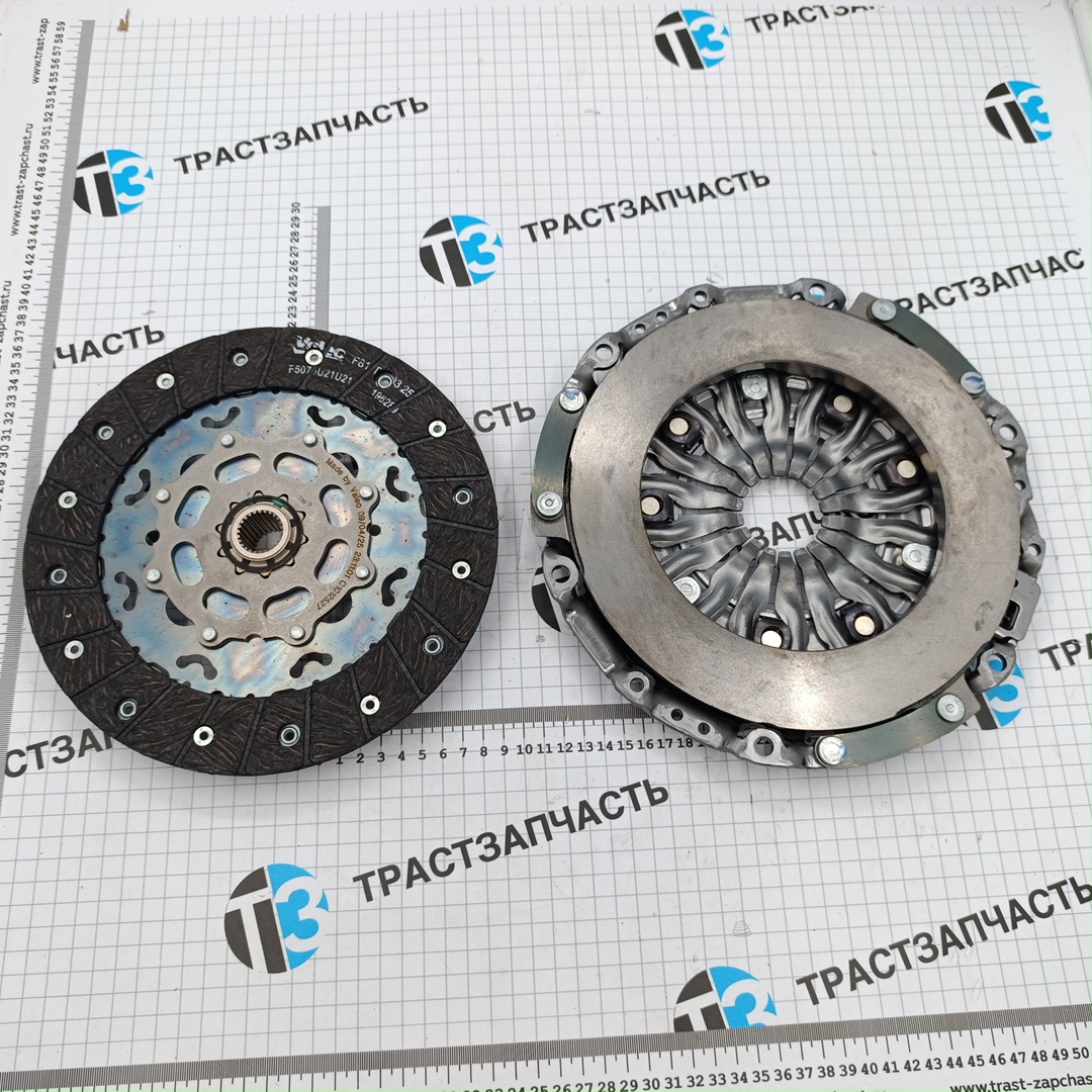 Сцепление PSA 1.6 HDi (DV6C) (корзина+диск) CITROEN C4,C5 VALEO EUROPE - Миниатюра товара 1